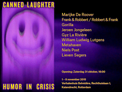Canned Laughter – Humor in Crises