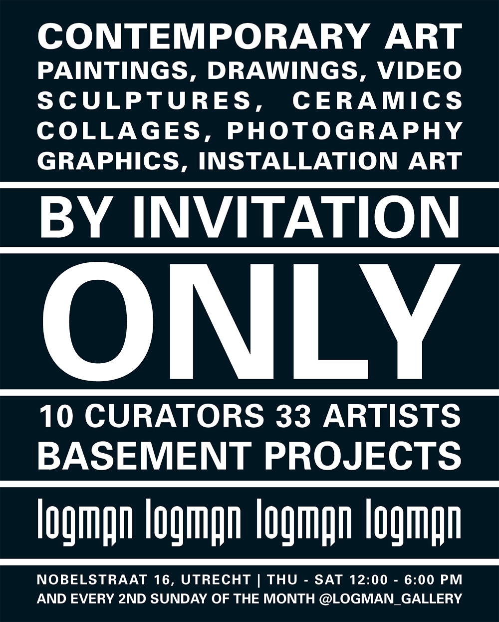 By Invitation Only @ Logman Gallery